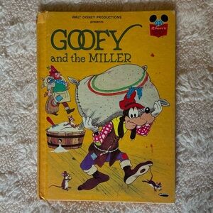 Vintage Goofy And The Miller Disney Children’s Book
